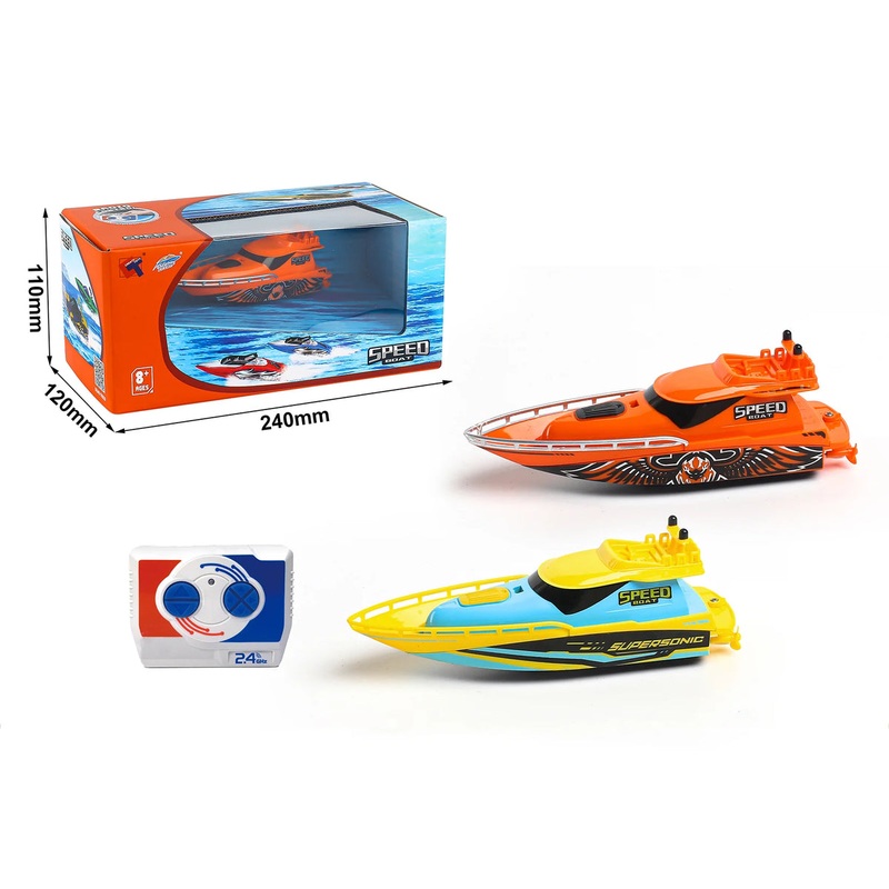 2.4GHz RC Remote Controlled Speedboat – Assorted