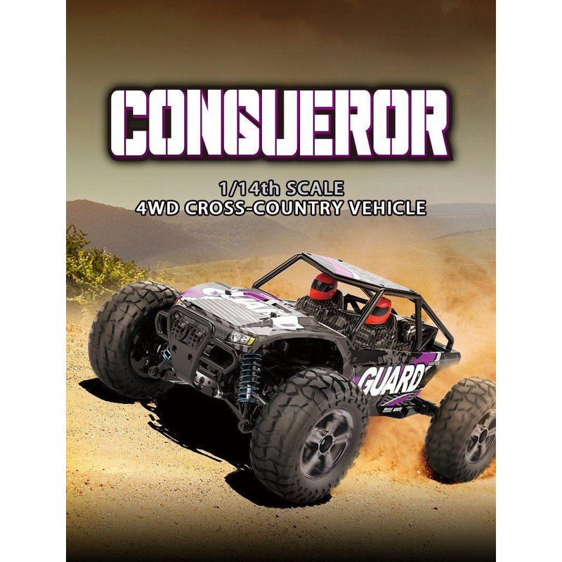 Conqueror 1:14 Scale 4×4 Climbing RC Remote Control Car
