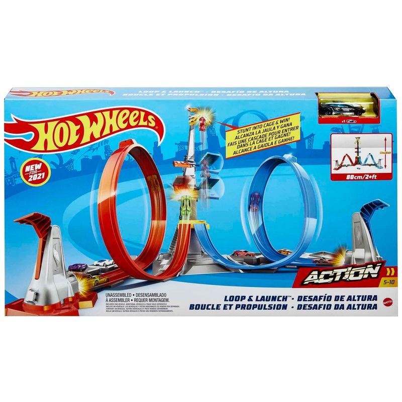 Hot Wheels Looping Action Track Set