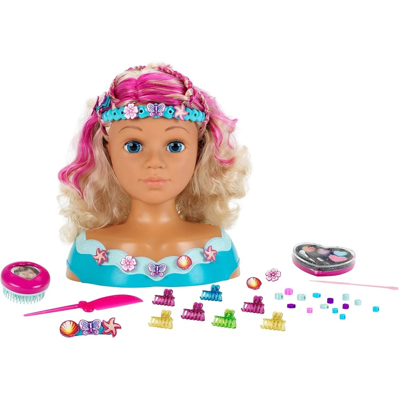Klein 5398 Princess Coralie Make-up and hairstyling head Mariella