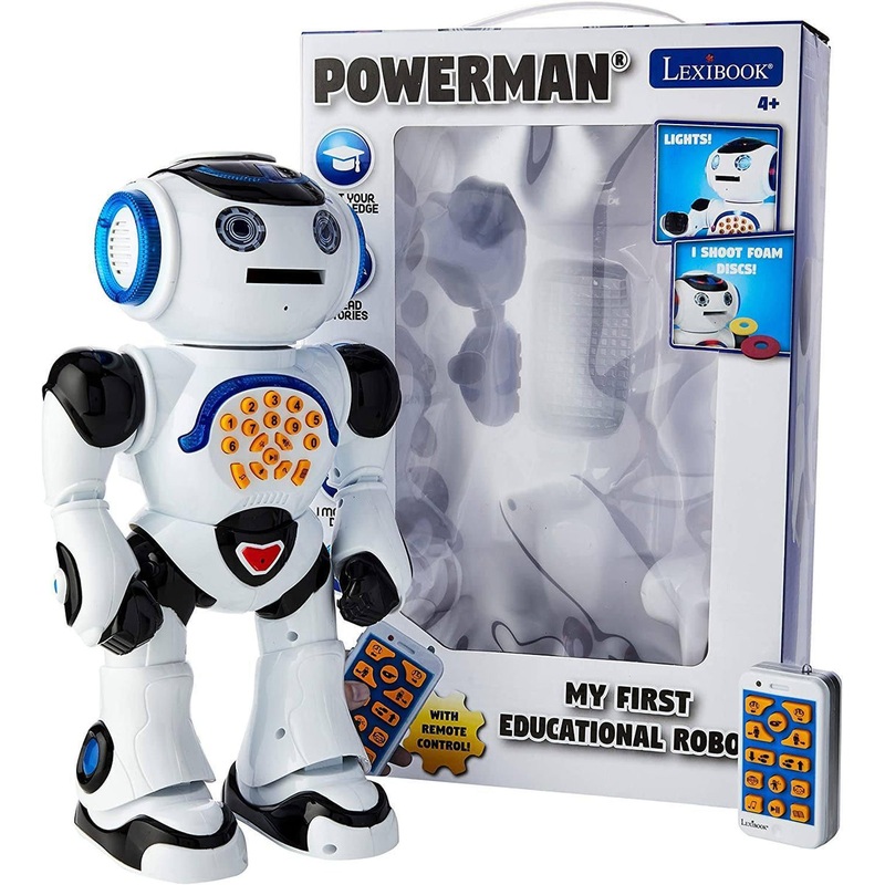 LEXIBOOK Powerman Remote Control Walking Talking Toy Robot