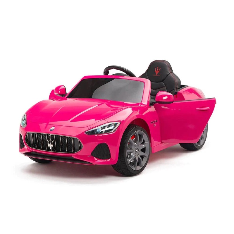 Maserati GranCabrio 12V Battery Ride-on Car with Remote Control – Pink