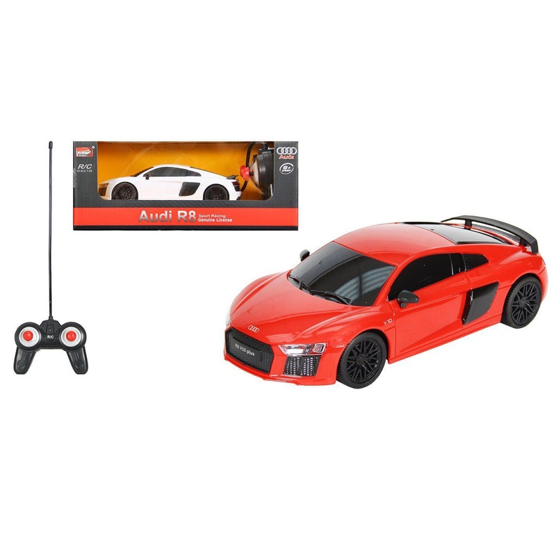 MZ Audi R8 Remote Controlled RC Racing Car – White