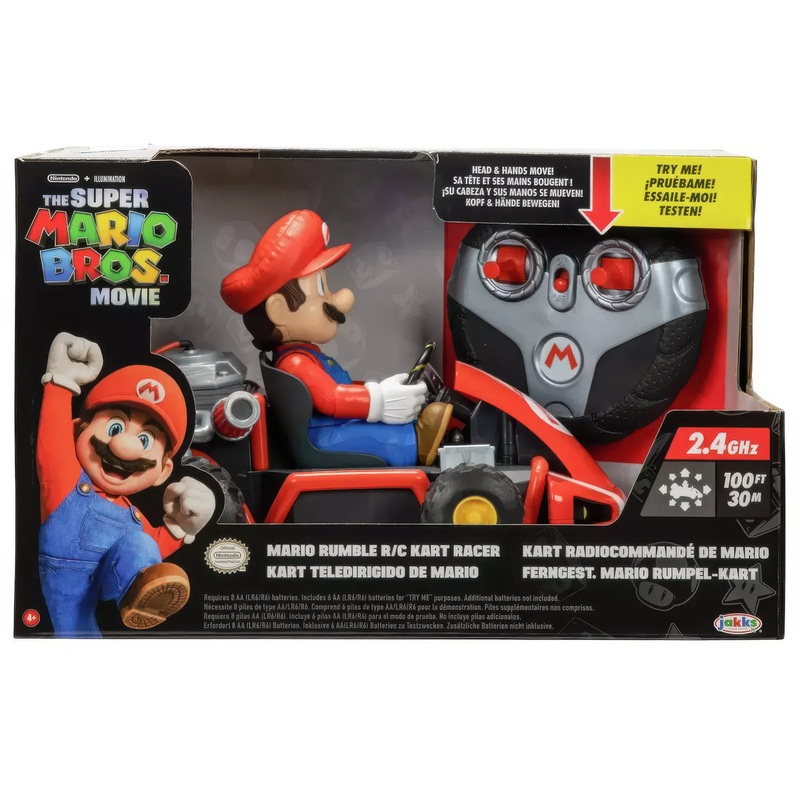 Nintendo Super Mario Rumble RC Kart Racer