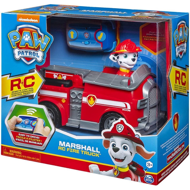 PAW Patrol. Marshall Remote Control Fire Truck with 2-Way Steering. fo