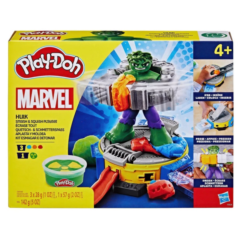 Play-Doh Hulk Smash and Squish Playset