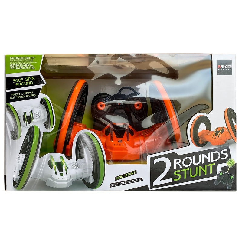 Remote Controlled 360 Degree Stunt Vehicle