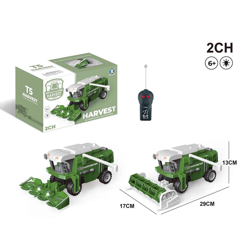 Remote Controlled RC 2-Channel T5 Harvester