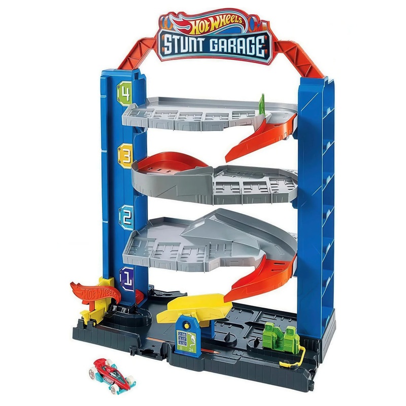 Rev Up Fun: Hot Wheels City Ultimate Garage Playset – Exclusive Racing Adventure