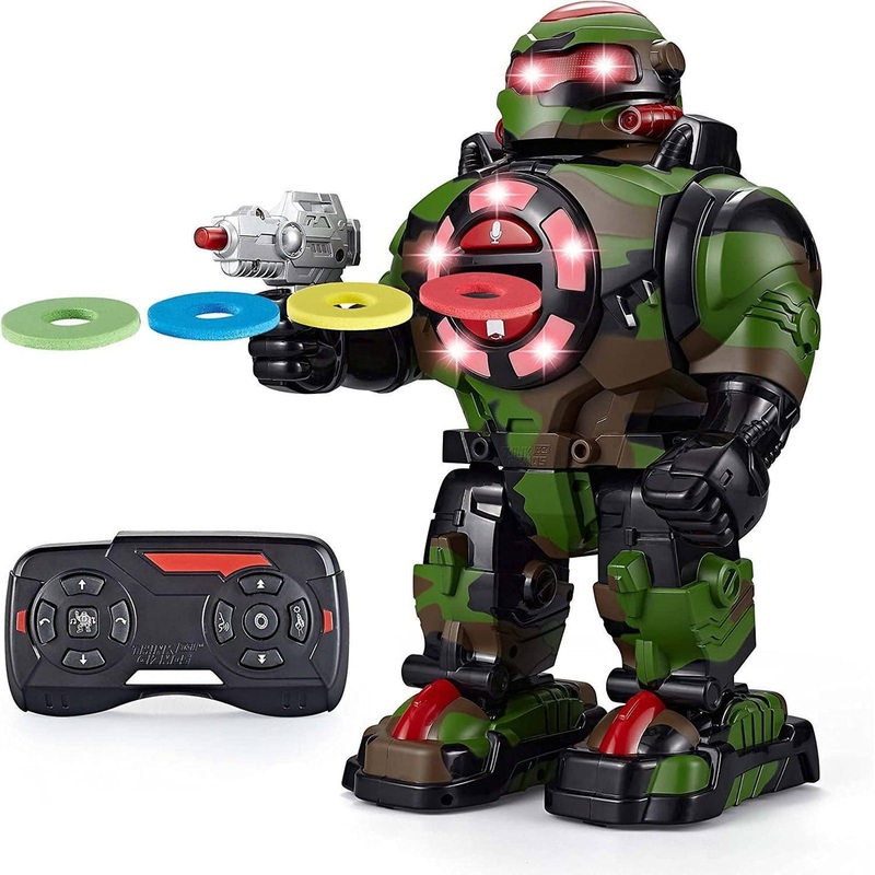 RoboShooter Remote Control Interactive Robot – Camouflage