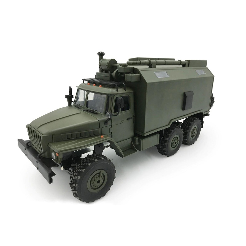 Six-Wheel Drive Remote Control RC Military Truck Crawler