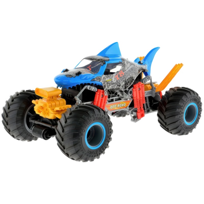 Spraying ‘Smoking Shark’ Off-Road Remote Controlled RC Muscle Monster