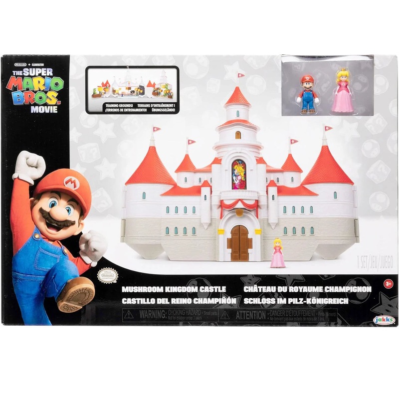 Super Mario Bros. The Movie Mushroom Kingdom Castle Playset