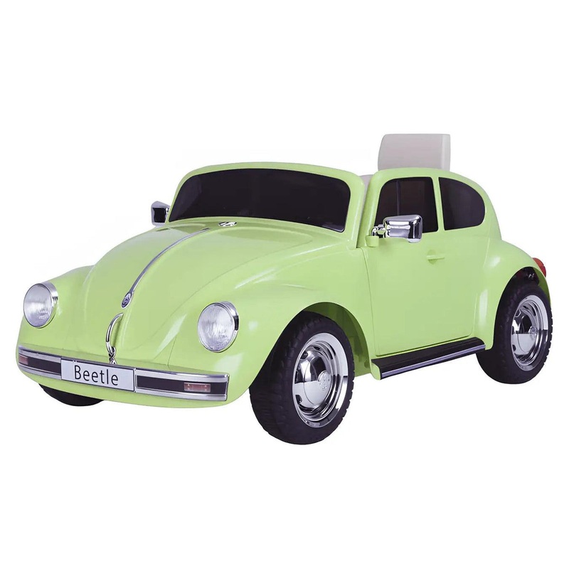 VW Beetle 12V Battery Ride-on Car with Remote Control – Colour Green