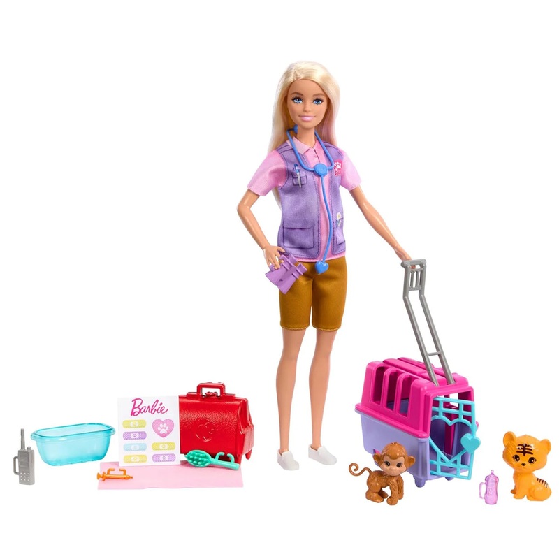 Barbie Animal Rescue Playset with Doll – Inspire Adventure
