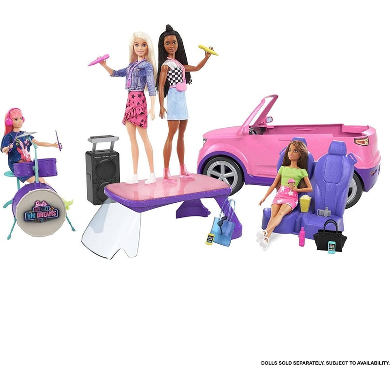 Barbie Big City. Big Dreams Transforming Vehicle Playset