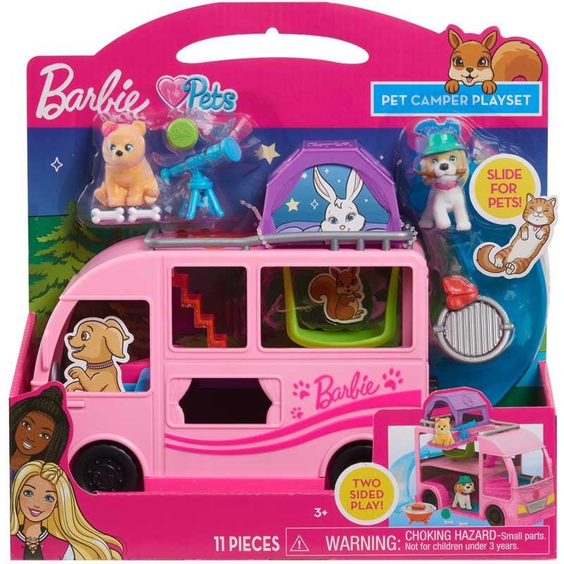 Barbie Deluxe Pet Camper Playset