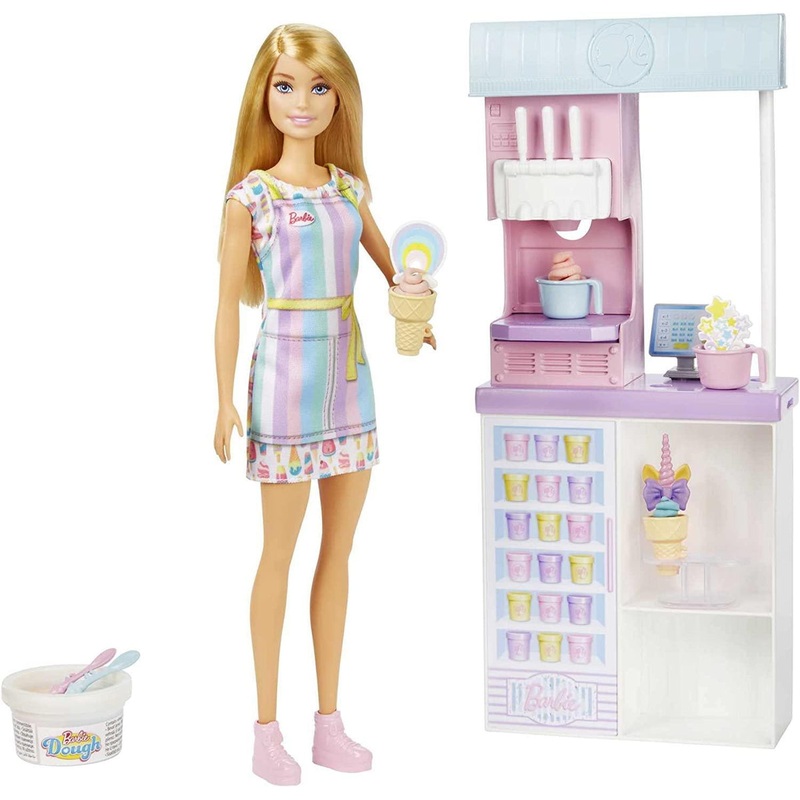 Barbie Ice Cream Shop Playset