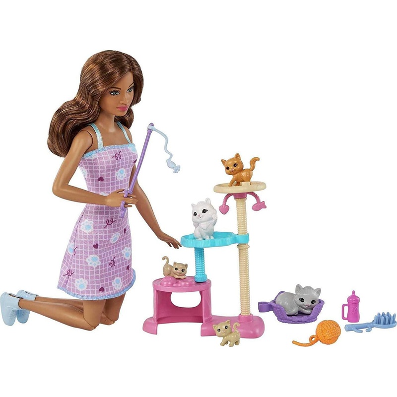 Barbie Kitty Condo Doll and Pets Playset