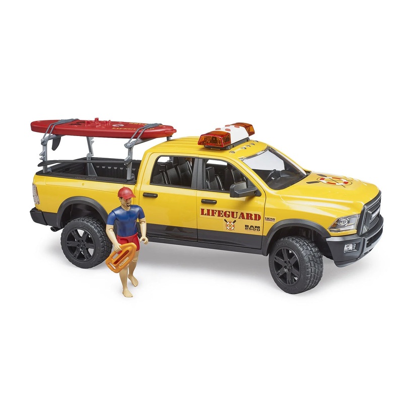 BRUDER RAM 2500 Power Wagon Lifeguard Set with Light & Sound