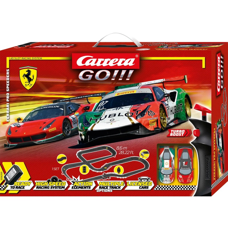 Carrera GO!!! Race Track – Ferrari Pro Speeders