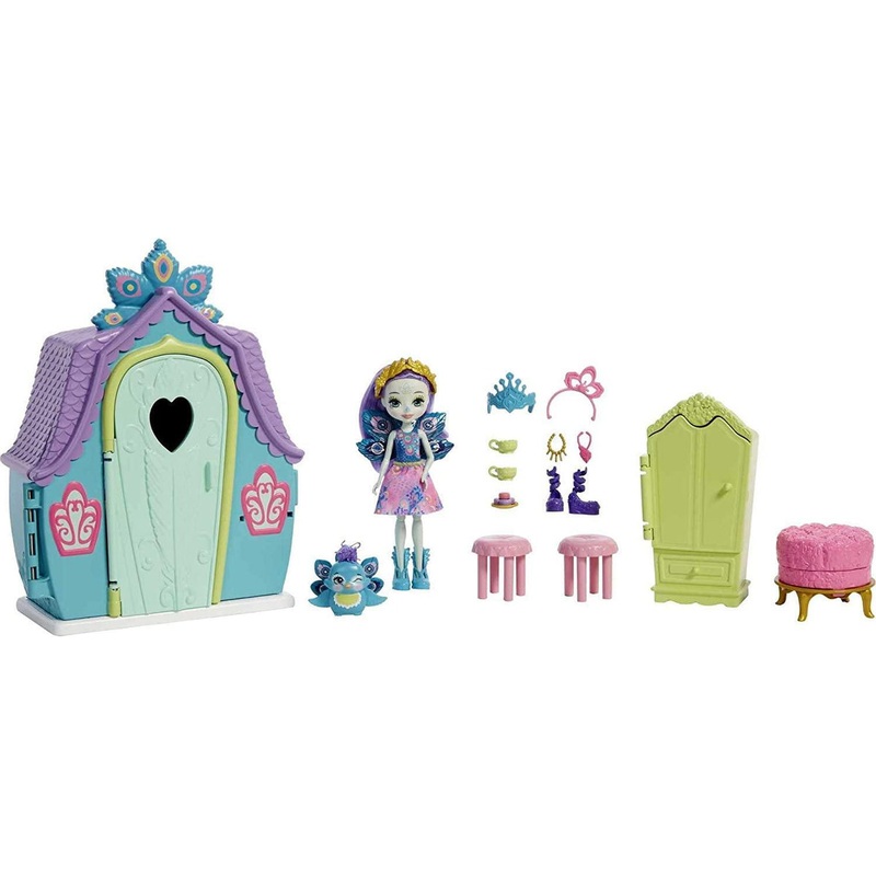Enchantimals Patter Peacock Cottage with Accessories
