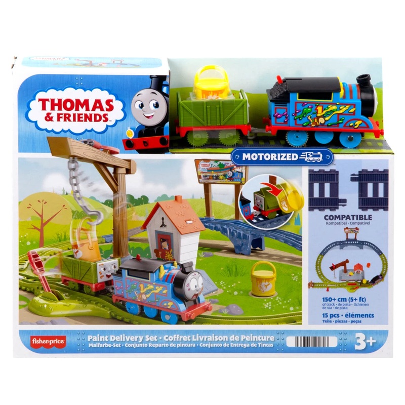 Fisher-Price Thomas & Friends Paint Delivery Motorised Train Set