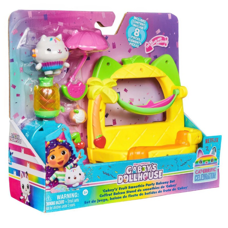Gabby’s Dollhouse Cakey’s Fruit Smoothie Balcony