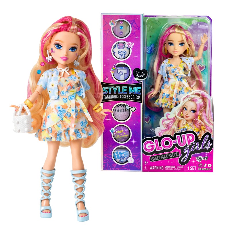 Glo-Up Girls Tiffany Blonde Fashion Doll – Stylish and Trendy Collectible Toy