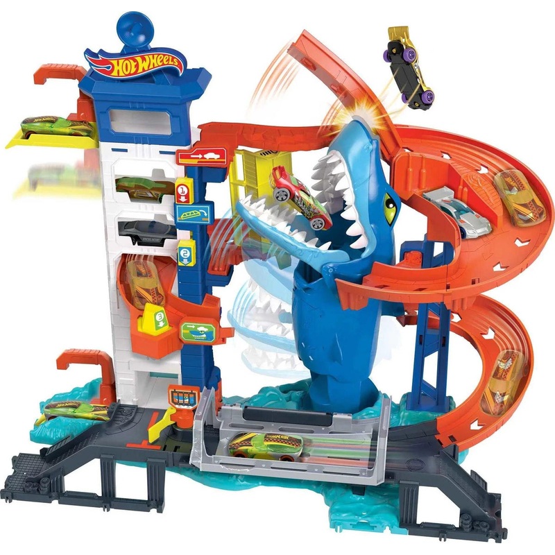 Hot Wheels Attacking Shark Escape Playset