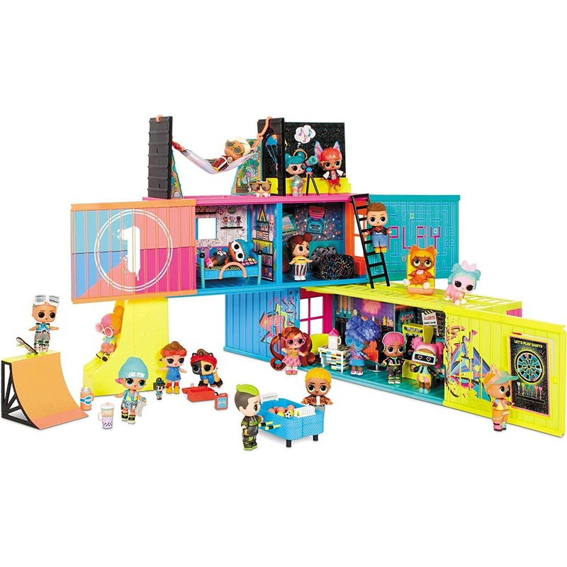 LOL Suprise Clubhouse Playset with 40+ Surprises and 2 Exclusives Doll