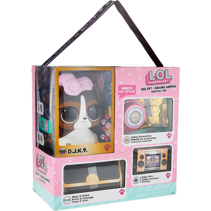LOL Surprise Big Pets DJ K.9 Playset