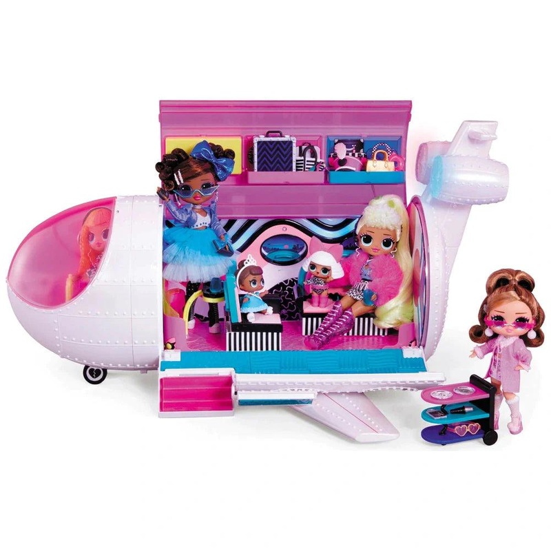 LOL Surprise OMG Travel Plane Playset