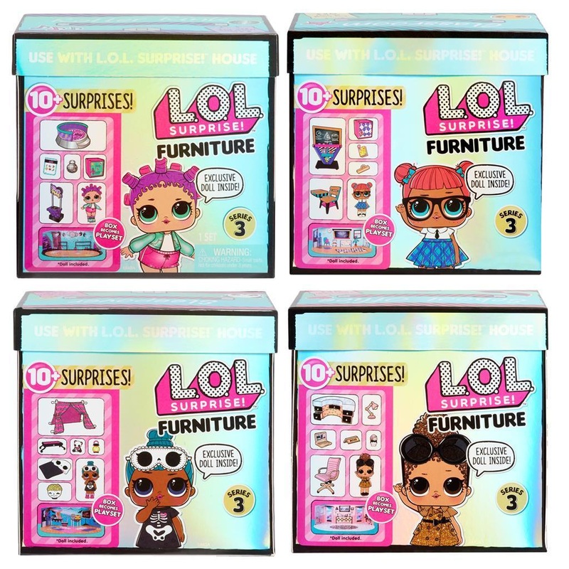 LOL Surprise Series 3 Furniture With Doll Assortment