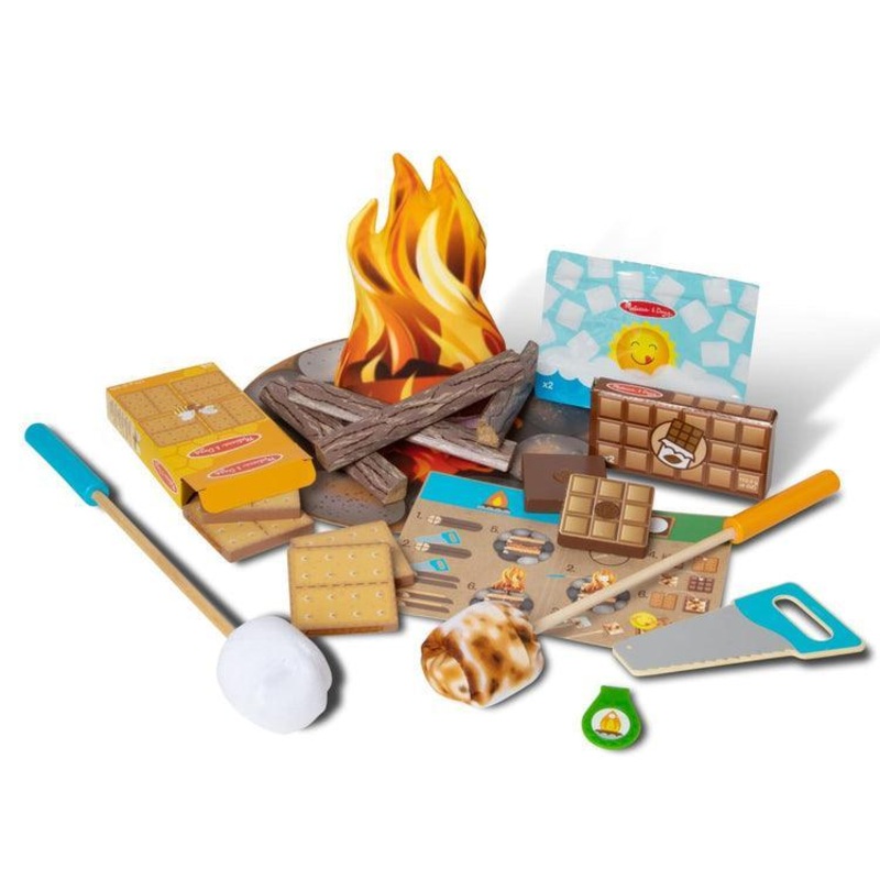 Melissa & Doug Let’s Explore Campfire S’Mores Play Set