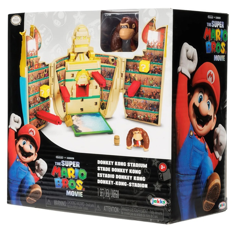 Nintendo The Super Mario Bros. Movie Donkey Kong Stadium Playset
