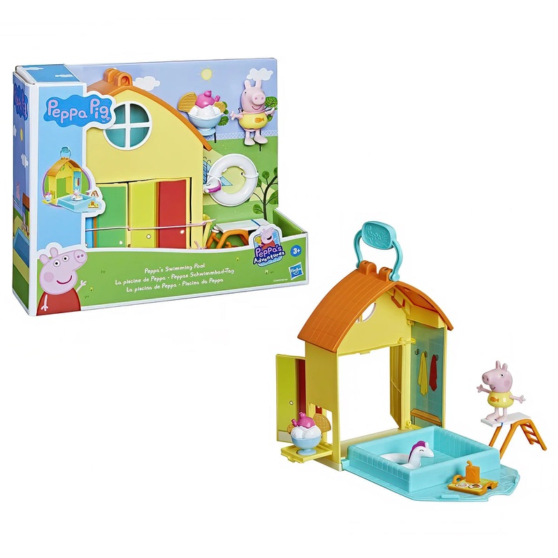 Peppa Pig Peppa’s Swimming Pool Fun Playset