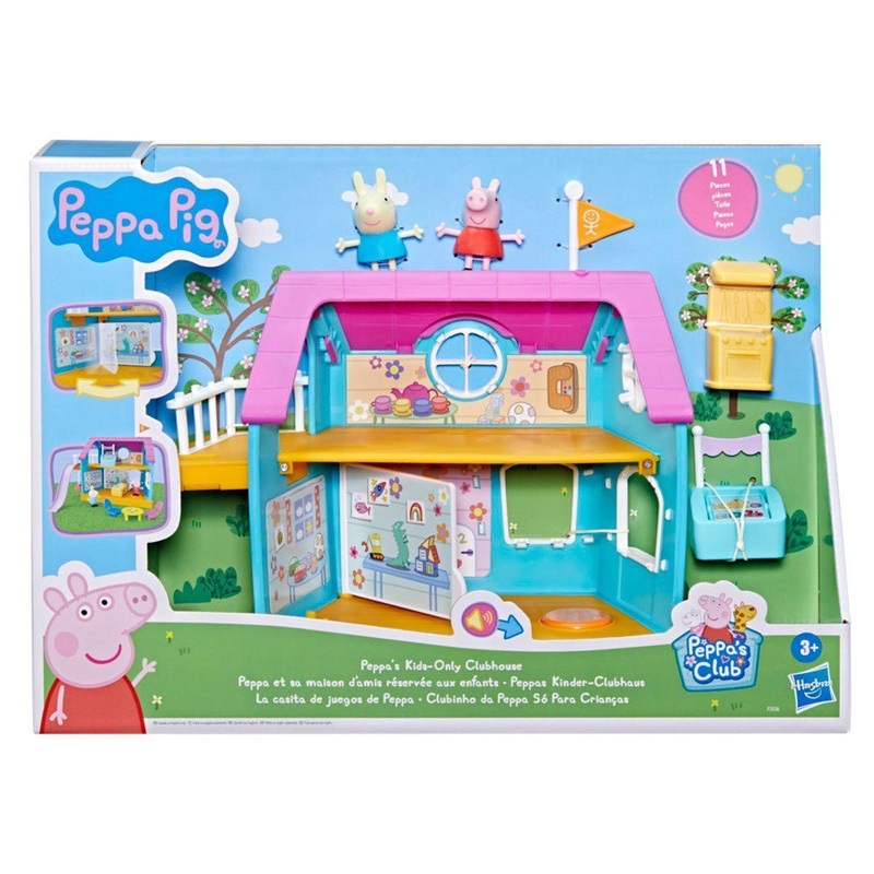 Peppa Pig Peppas Kids-Only Clubhouse Playset