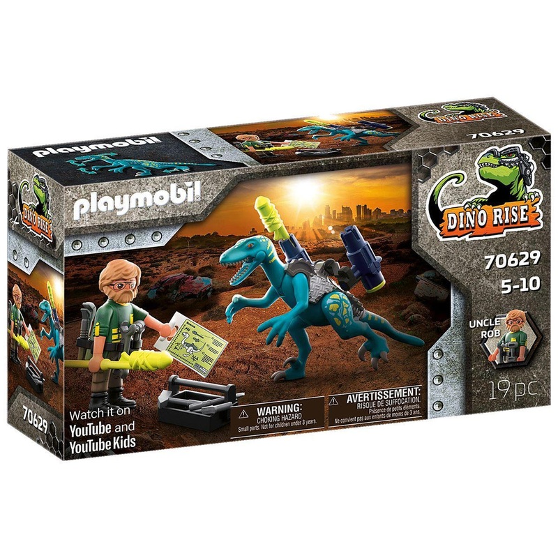 PLAYMOBIL 70629 DINO RISE – Deinonychus: Ready for Battle