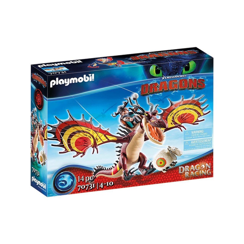 PLAYMOBIL 70731 DRAGONS – Dragon Racing Snotlout and Hookfang