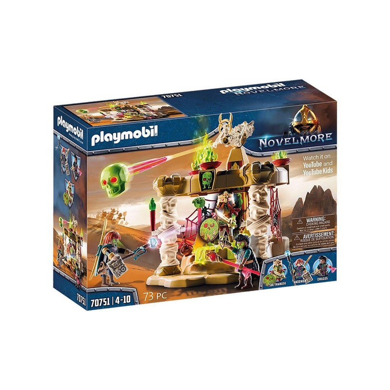 PLAYMOBIL 70751 NOVELMORE – Sal’ahari Sands Skeleton Army Temple