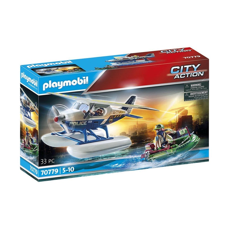 PLAYMOBIL 70779 CITY ACTION – Police Seaplane