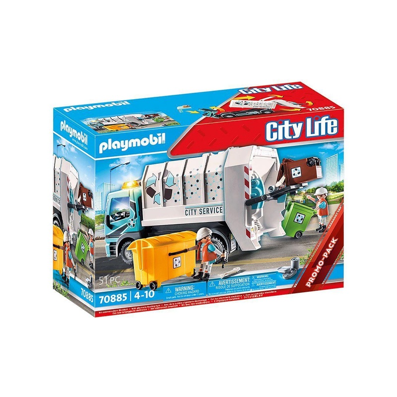 PLAYMOBIL 70885 CITY LIFE – City Recycling Truck