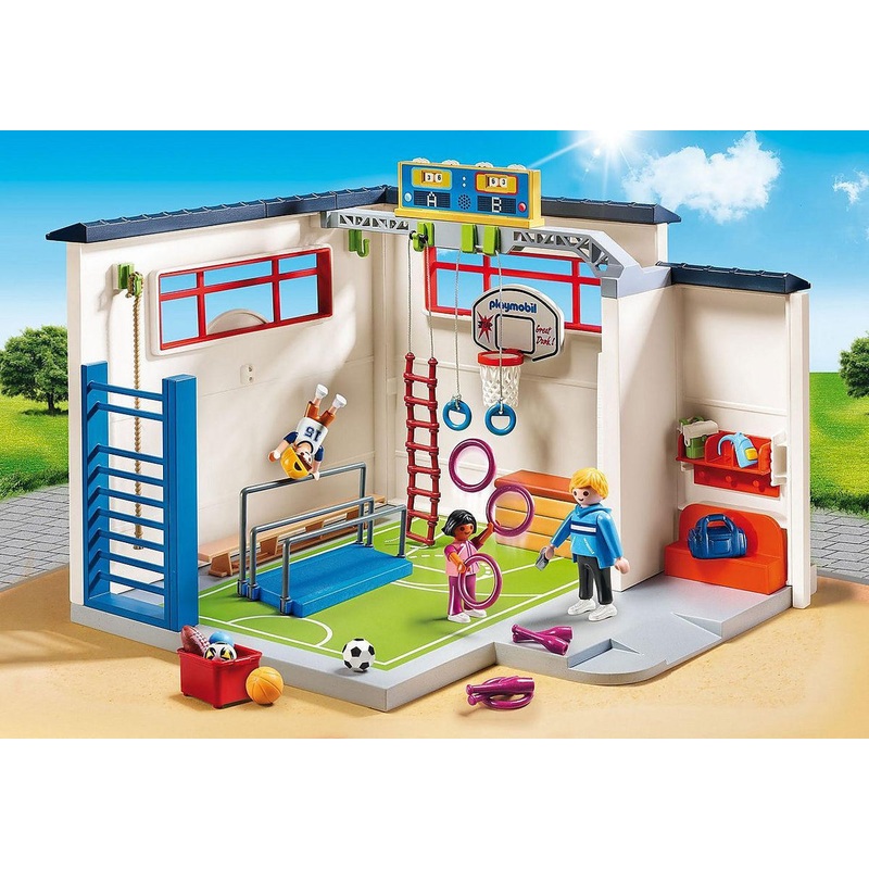 PLAYMOBIL 9454 CITY LIFE – Gym with Score Display