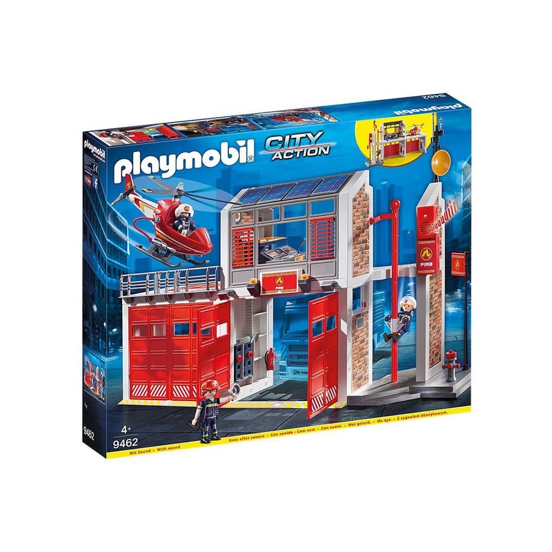 PLAYMOBIL 9462 CITY ACTION – Fire Station with Fire Alarm