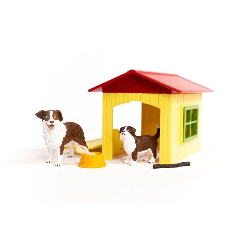 SCHLEICH 42573 Friendly Dog House Playset