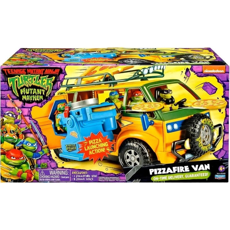 Teenage Mutant Ninja Turtles Movie Pizza Fire Van Playset