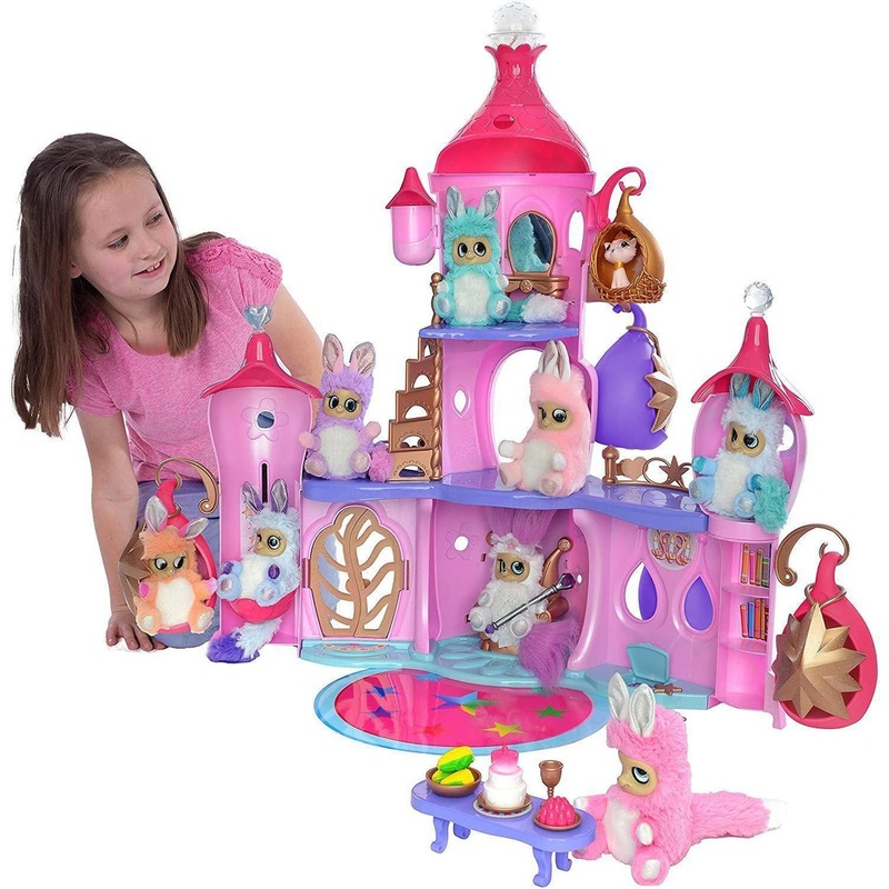 Bush Baby World Shimmer Palace Lightshow Playset with Bush Baby Soft T