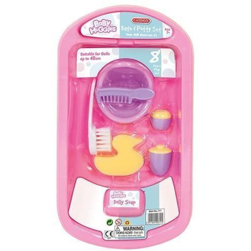 Casdon 711 Baby Huggles Bath & Potty Set