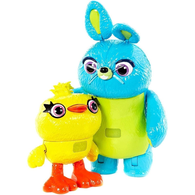 Disney Pixar Toy Story Ducky & Bunny 2-Pack. Interactive. Talking